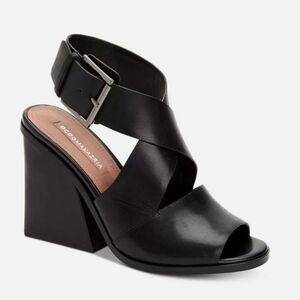 BCBGMaxAzria Black Crisscross Heels